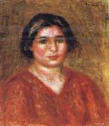 Pierre Renoir Gabrielle in a Red Blouse oil painting picture wholesale